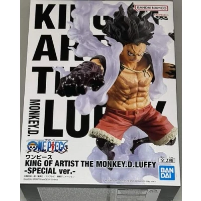 Image de Banpresto Figurine d&#039;action Monkey D. Luffy One Piece King of Artist Special Version (Version B) 14 cm, Multicolore, BP89300P