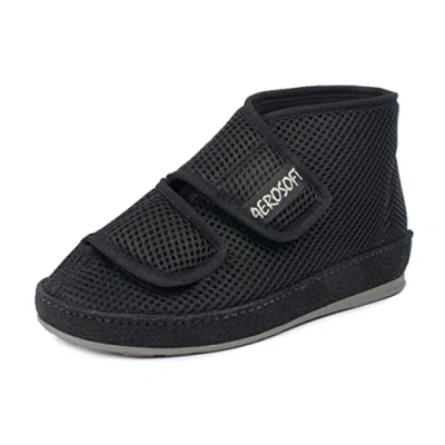 Image de Aerosoft bottes 6062 4P Chausson Femmes Hommes respirantes antidérapantes (Le Noir, Numeric_42)
