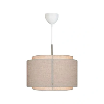 Image de DFTP by Nordlux Suspension Takai avec abat jour en tissu double