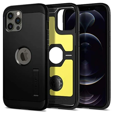 Image de Spigen Tough Armor Coque pour iPhone 12 Pro Max Noir
