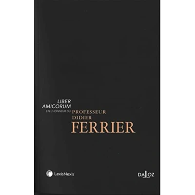 Image de melanges en l honneur du professeur didier ferrier