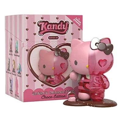 Image de Mighty Jaxx Kandy X Sanrio édition Choco avec Jason Freeny Figurines à Collectionner en Aveugle Un Paquet Contient Une Figurine aléatoire