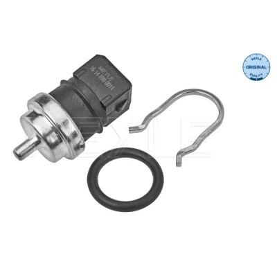 Image de MEYLE 16 14 899 0011 Sonde de Température Liquide Refroidissement ORIGINAL Quality noir avec ressort retenue bague d&#039;étanchéité