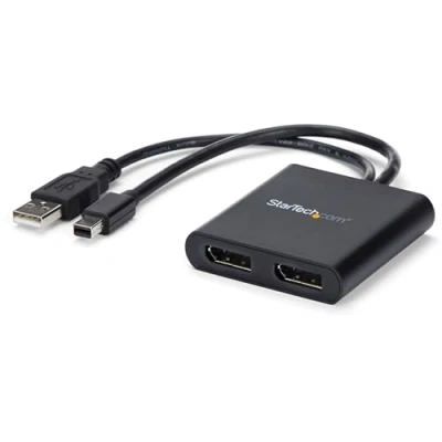 Image de STARTECH.COM Splitter multi écrans Mini DisplayPort vers 2x Hub MST à 2 ports
