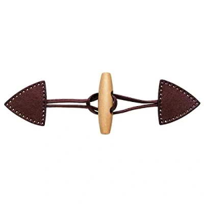 Image de Prym Fermeture à Bascule 417717 15 x 5 cm, Marron, Taille Unique