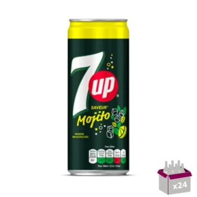 Image de 7 Up Mojito 24 x 33 cL