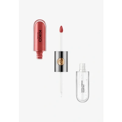 Image de KIKO Milano Unlimited Double Touch 108, Rouge À Lèvres Liquide En 2 Étapes, Fini Lumineux. Tenue Jusqu’À 12 Heures. Base Colorée Sans Transfert