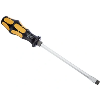 Image de Wera 05018270001 932 A Tournevis pour Vis à fente, 1.6 x 10.0 175 mm, Noir/jaune