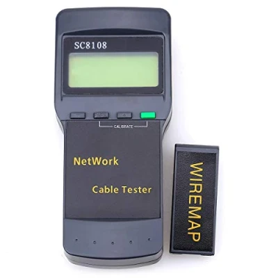Image de SC 8108 Testeur de câble d&#039;analyse réseau RJ45 LAN