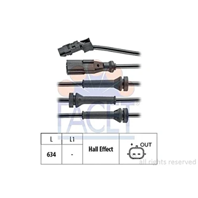 Image de Capteur, vitesse de roue FACET 21.0056
