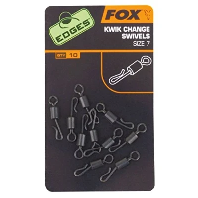 Image de Fox Edges Kwik Change Swivels Maat : size 7