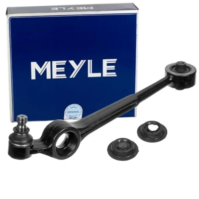 Image de MEYLE 116 050 0025 Bras de suspension ORIGINAL Quality avec support en caoutchouc inférieur, Essieu avant gauche barre oscillant transversal Acier 19