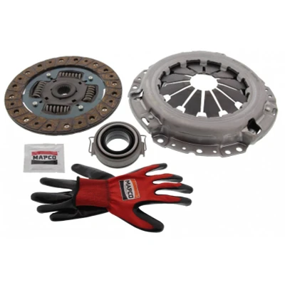 Image de MAPCO 10400 Kit d&#039;Embrayage à trois pièces avec butée de débrayage 190 TOYOTA: Yaris II 3/5 portes, Aygo, CITROËN: C1 I, PEUGEOT: 107 portes