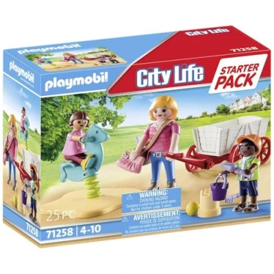 Image de Playmobil Starter Packs Starterpack Opvoeder MET Bolderwagen 7 Jouet pour enfants, Taille: One Size, Multi coloured