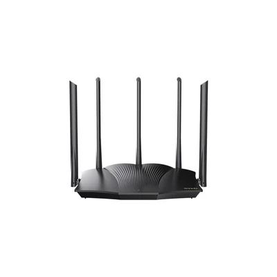 Image de Tenda TX12 PRO routeur sans fil Fast Ethernet Bi bande (2,4 GHz / 5 GHz) Noir Neuf