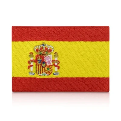 Image de Écusson thermocollant Drapeau de l&#039;Espagne espagnol Coupe du monde Finally Home Jaune/rouge., Taille unique