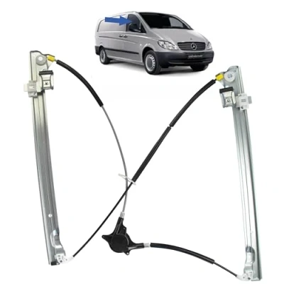 Image de STARKIT PERFORMANCE Leve vitre compatible pour Mercedes Viano W639, Vito W639 avant droit (passager)