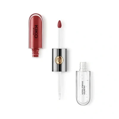 Image de KIKO Milano Unlimited Double Touch Encre à lèvres, Femme, Taille: 6 ml, 106 satin ruby red