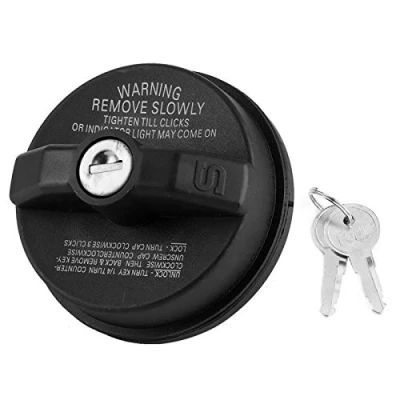 Image de Aukson Bouchon de réservoir Carburant, adapté pour Dodge Avenger/Journey/Neon/Durango Couvercle Carburant Voiture avec clé 5278655AB remplacer