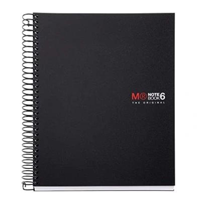 Image de Miquel Rius Basic Cahier A5 5 x5 Noir