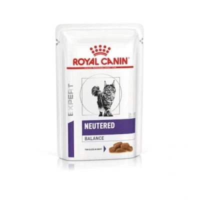 Image de Royal Canin Expert Neutered Balance 12 x 85 g Aliment complet pour chats Nourriture humide adultes castrés