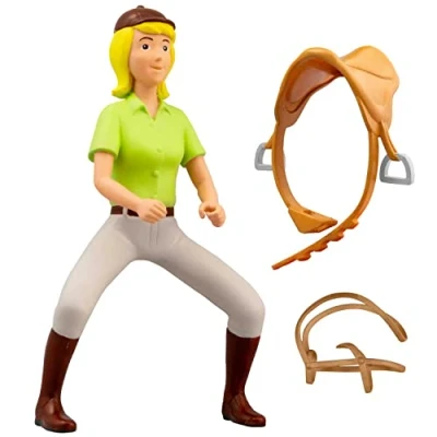 Image de CRAZE Figurine Cheval Cavalier Bibi et Tina Poney Jouet Mobile avec Fonction Assise Jouets Chevaux Susanne 36990