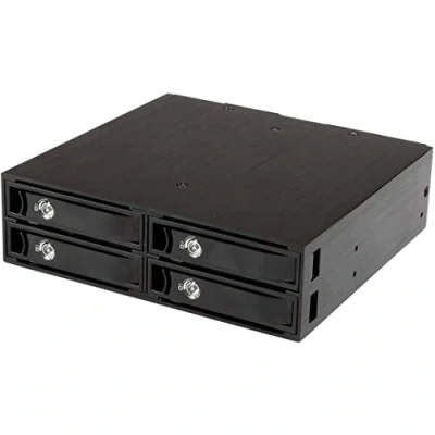 Image de StarTech.com Backplane pour 4 disques durs SAS II / SATA III 6 Gb/s de 2,5&quot; Rack mobile 4x HDD SSD avec échange à chaud (SATSASBP425)