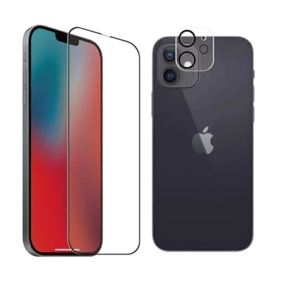 Image de Tiger Glass Plus Pack Camera Lens + Verre TREMPE ANTIBACTERIEN IPHONE 14 Protection Ecran et Objectif Caméra Ultra Résistant 9H+ Anti Traces de Doigt, Pose Facile, Garantie à Vie