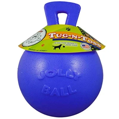 Image de Jolly Ball Tug n Toss Bleu 20cm