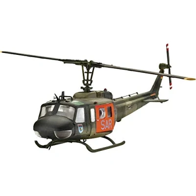 Image de Revell 4444 Maquette Bell Uh 1D Luftwaffe/Heer Echelle 1:72, Attention, STK