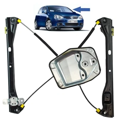 Image de STARKIT PERFORMANCE Leve vitre compatible pour Golf 5 et Jetta 3 (2003 2010) avant gauche (conducteur)