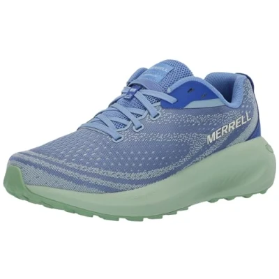 Image de Merrell Morphlite Chaussures de running neutres, Femme, Taille: 39, Cornflower/pear Tissu / matière synthétique