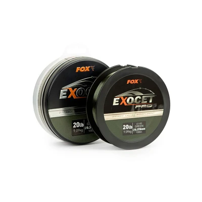 Image de Fox Exocet Pro Lo Vis Vert (1000m) Maat : 20lb 0.37mm