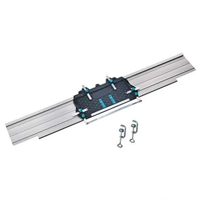 Image de wolfcraft 6913000 FKS 145 Rail De Guidage pour Scie Circulaire Compatible avec toutes les Scies Circulaires 1450 x 242 50 mm