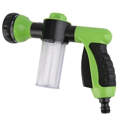 Image de TRIXES Pistolet d&#039;arrosage pour Tuyau avec réservoir Savon ou Engrais Jet Wash Accessoire 8 Modes Pulvérisateur Distributeur