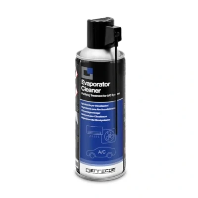 Image de Evaporator Cleaner Pro, Nettoyant pour climatiseur avec brosse de distribution spéciale à poils durs une utilisation directe sur les échangeurs chaleur, gants jetables inclus, 400 mL