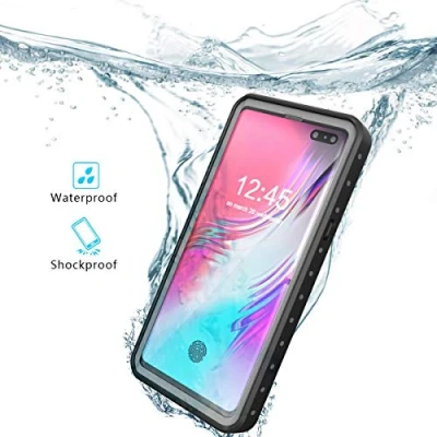 Image de Redpepper IP68 Imperméable Coque pour Samsung Galaxy S10 5G (6,7 Pouces), Svelte Anti Choc poussière Tout Le Corps Scellé sous Marin TPU PC Robuste Housses, Supporte Chargement sans Fil