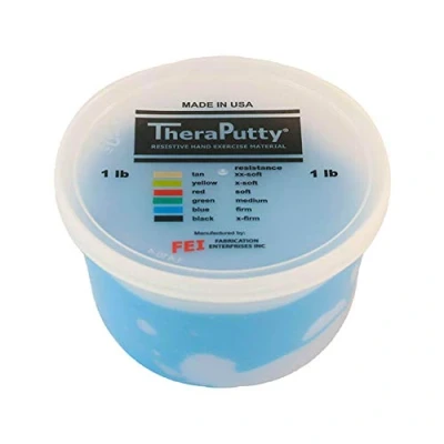 Image de CanDo TheraPutty Pâte à malaxer 450 g bleu (élevé)
