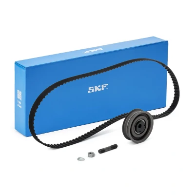 Image de SKF VKMA 01000 Kit de distribution 121 avec denture trapézoïdale VOLKSWAGEN: Caddy 1 Pickup, Iltis, Corrado, AUDI: 80 B3, B2, PORSCHE: 924 Coupe