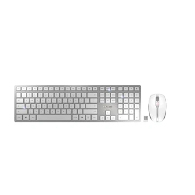 Image de CHERRY sans fil, radio Kit souris + clavier international US, QWERTY blanc JD 9100EU 1