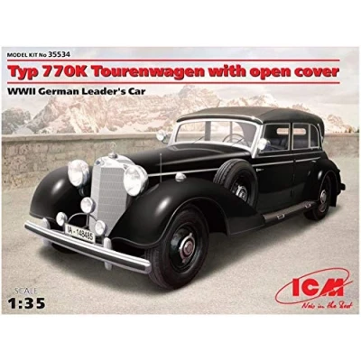Image de ICM 355341/35 Type de Mercedes 770 K Cabriolet Plastique modèle Kit