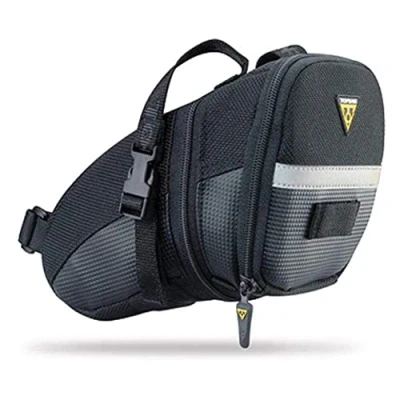 Image de Topeak Sac de Selle vélo Aero Wedge avec Sangle (Large)