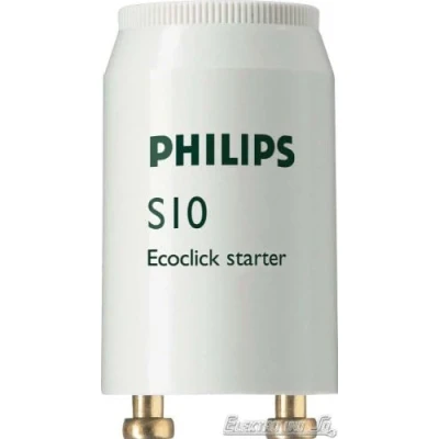Image de Philips S10 Ecoclick Starter Lot de 50 ampoules fluorescentes 4 à 65 W
