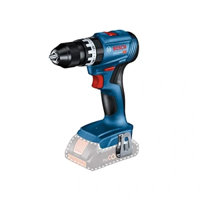 Image de Bosch Professional 18V System perceuse visseuse à percussion sans fil GSB 45 (vitesse de rotation 1 900 tr/min, batterie ni chargeur, dans boîte en carton)