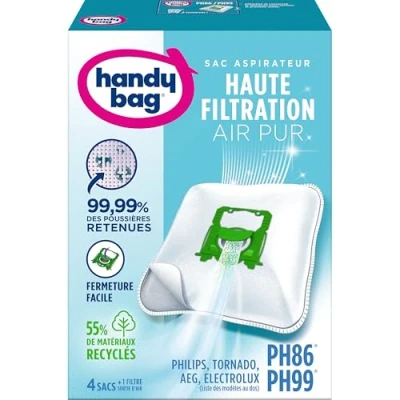 Image de Handy Bag PH86 Accessoire et fourniture pour aspirateur Universel Sac à poussière