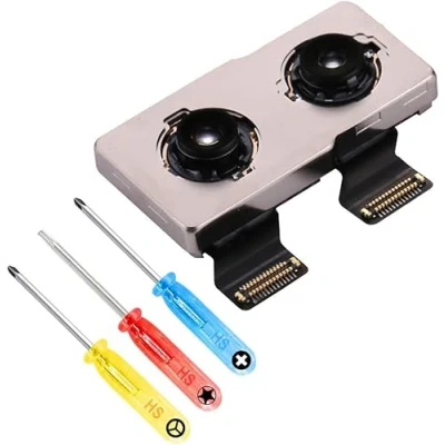 Image de MMOBIEL Caméra Arrière Principale de Rechange Compatible avec iPhone X 5.8 inch 12 MP 2017 Appareil Photo Remplacement INCL. Tournevis