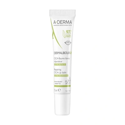 Image de A Derma Baume Dermalibour+ Cica Lèvres 15 ml