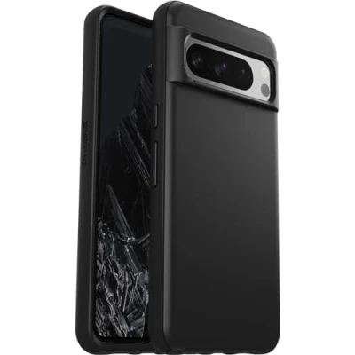Image de Otterbox Symmetry Coque pour Google Pixel 8 Pro, Anti Chute, Protection Fine, supporte 3 x Plus de Chutes Que la Norme Militaire, Noir