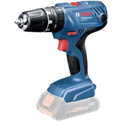Image de Bosch Professional 18V System perceuse visseuse à percussion sans fil GSB 21 (couple maxi 55 Nm, batterie ni chargeur, dans carton)