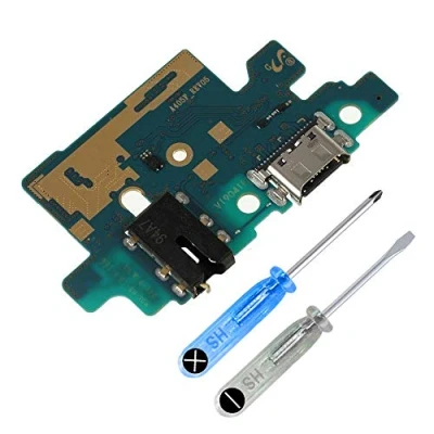 Image de MMOBIEL Connecteur de Charge Compatible avec Samsung Galaxy A40 2019 Dock Connector USB C Jack Audio/Microphone/Antenne Remplacement INCL. Tournevis